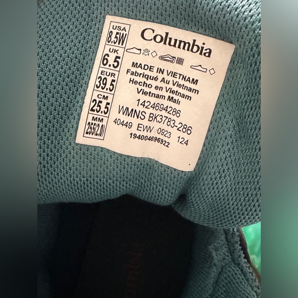 New condition Columbia Women’s Newton Ridge Plus Waterproof Hiking boot,size 8.5 - Picture 10 of 10